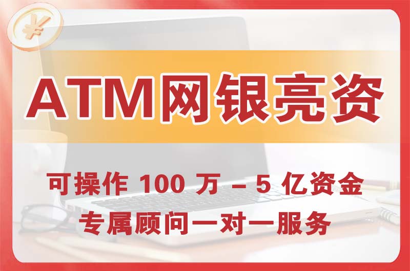 天门ATM机、网银亮资显账
